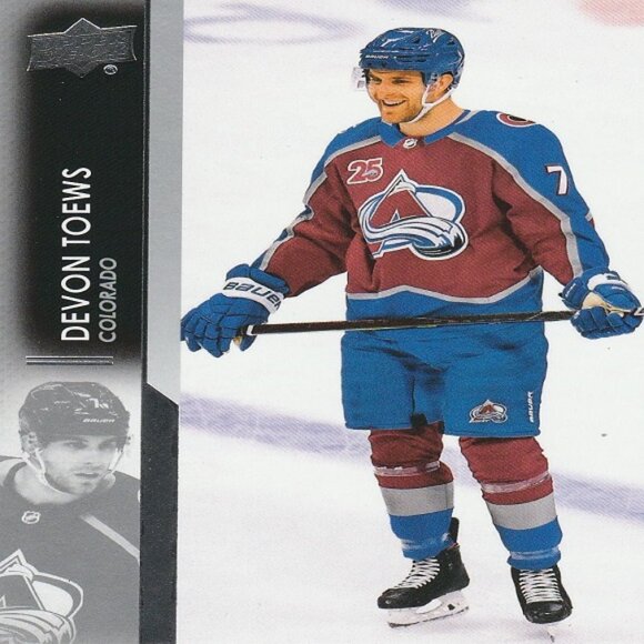 Devon Toews NHL Hockey Card Collection - 3 Colorado Avalanche Cards - Picture 4 of 4